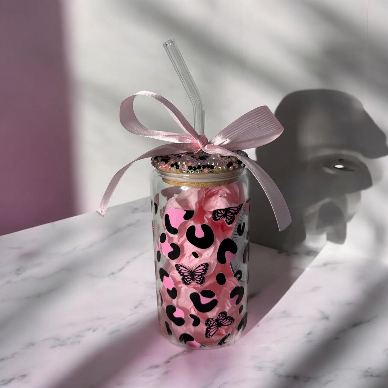 Luxe Glass Cans